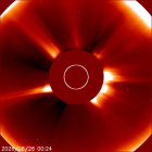 Latest LASCO C2 image of the Sun